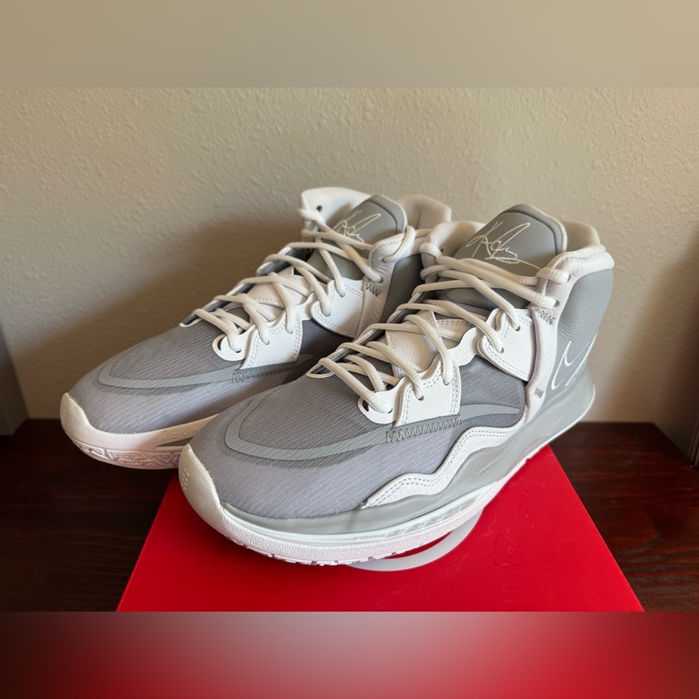 NEW KYRIE INFINITY TB 'WOLF GREY' Men’s Basketball shoe DO9616 001 Size 12
